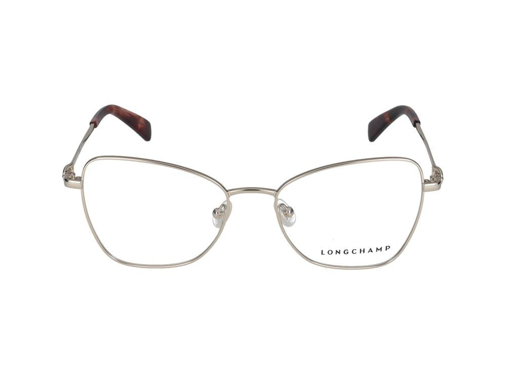 Longchamp Gold Lo2157 Metal Cat-Eye Eyeglasses