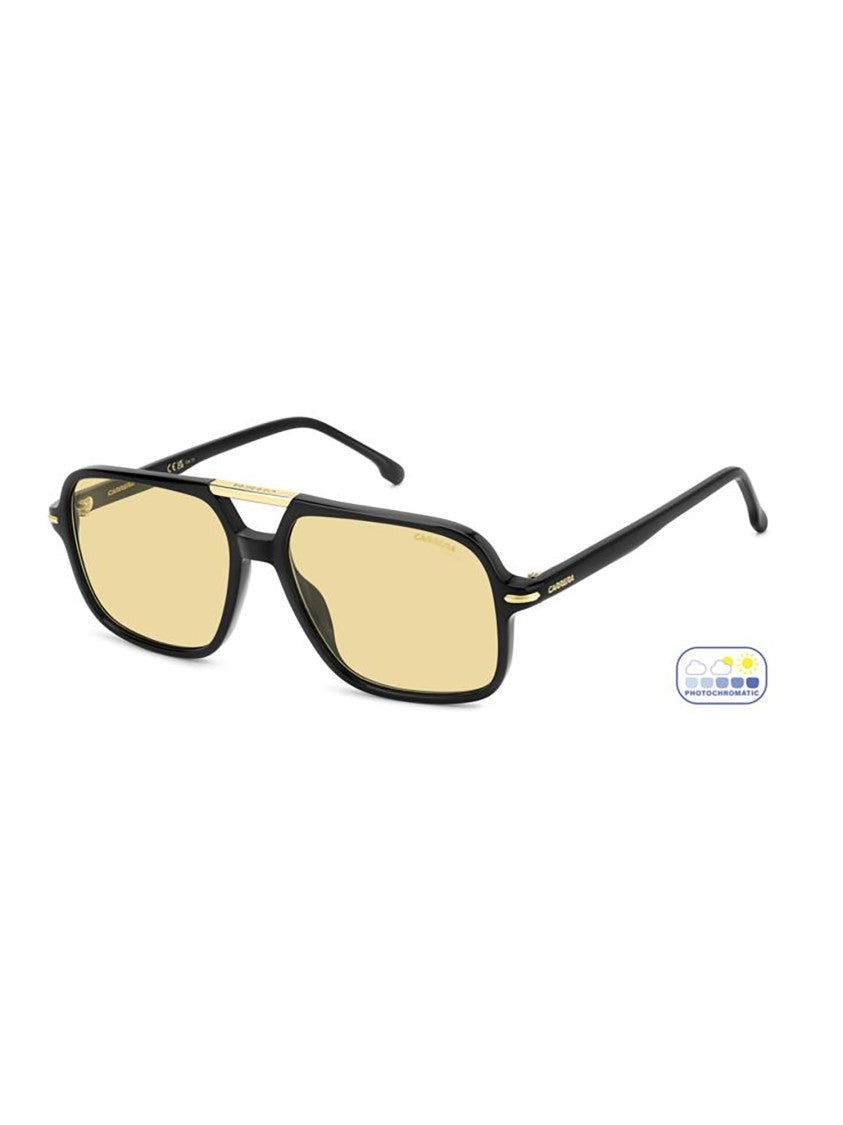 Carrera Bold Square Frame Sunglasses With Tinted Lenses