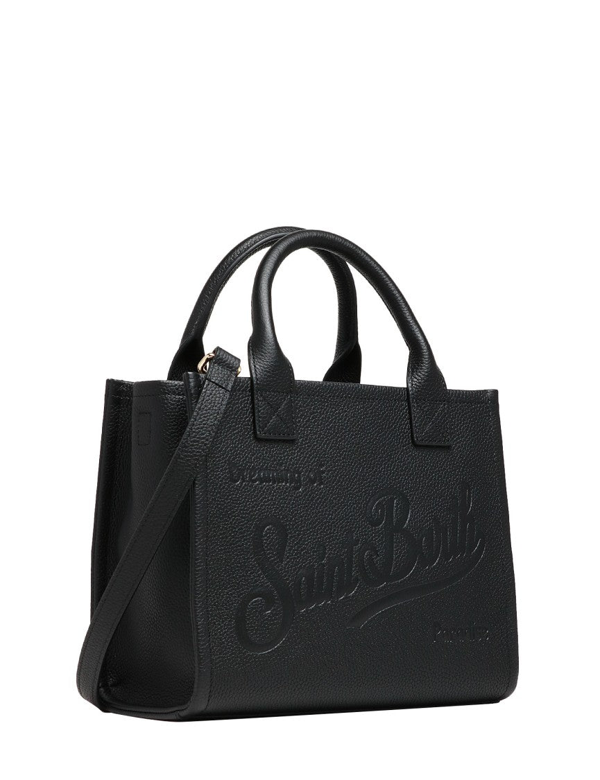 Mc2 Saint Barth Rectangular Tote Bag With Embossed Branding And Adjustable Strap