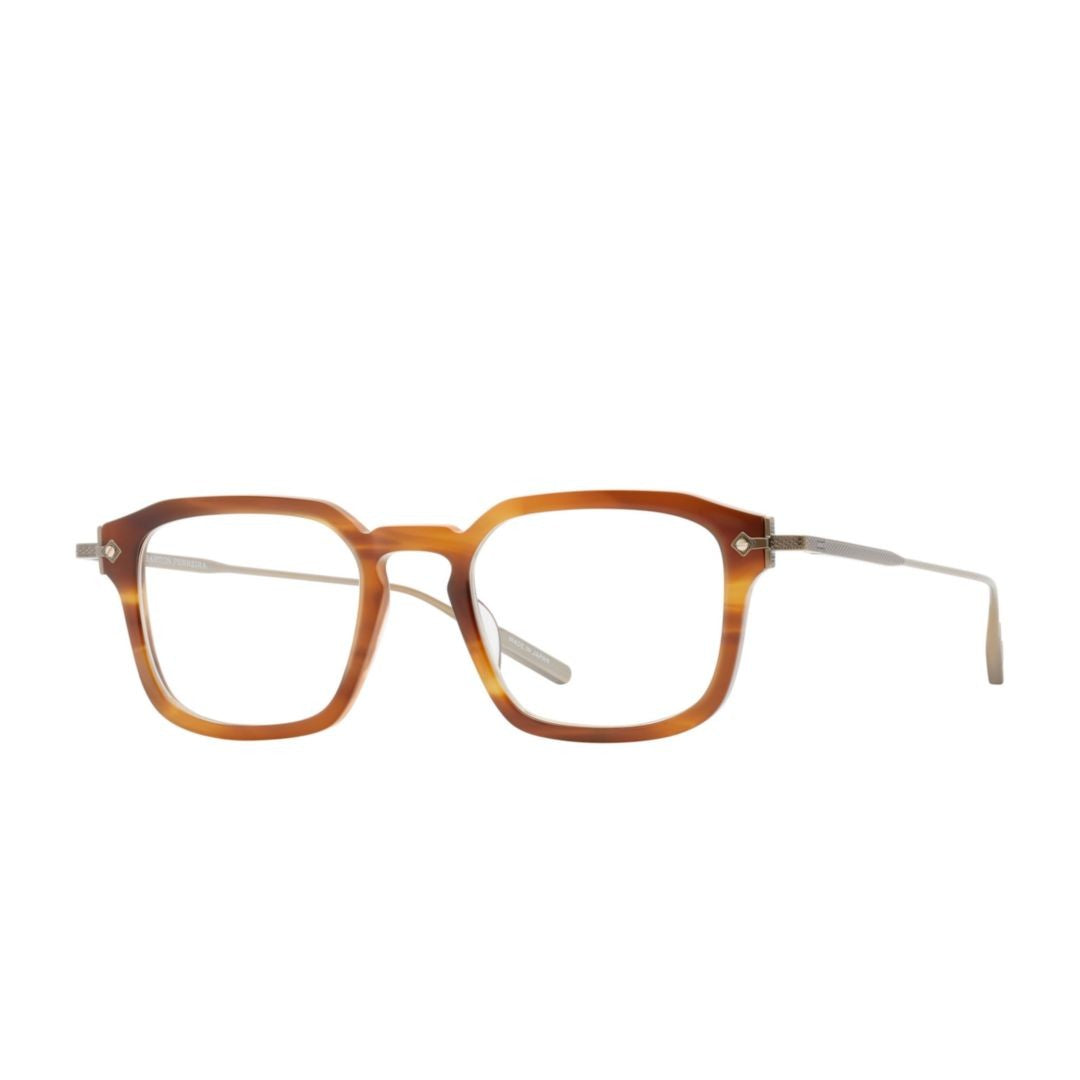 Barton Perreira Nolan Square-Frame Tortoiseshell Acetate Eyeglasses With Metallic Temples