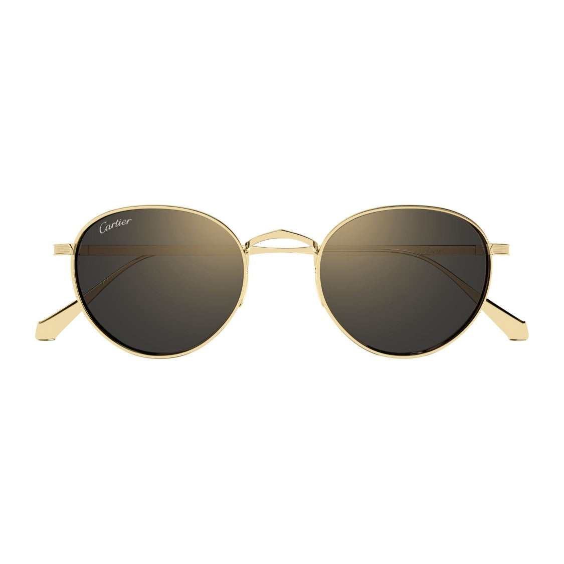 Cartier Ct0626s Round Titanium Sunglasses