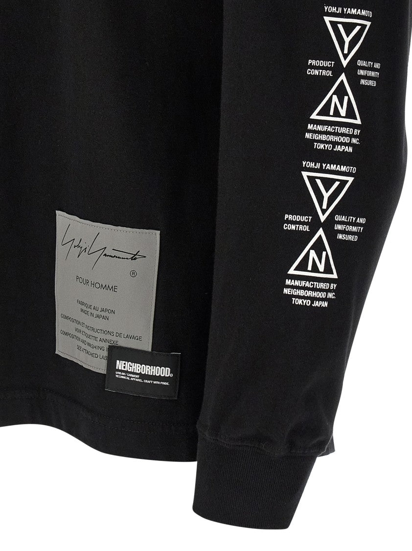 Yohji Yamamoto × Nh 'Ls Tee' T-Shirt