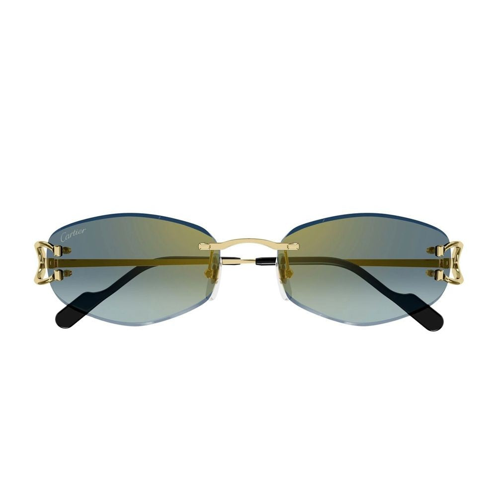 Cartier Ct0467s Décor C Classique De Rimless Hexagonal Sunglasses