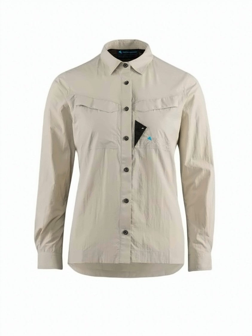 Klattermusen Classic Button-Down Shirt With Textured Finish