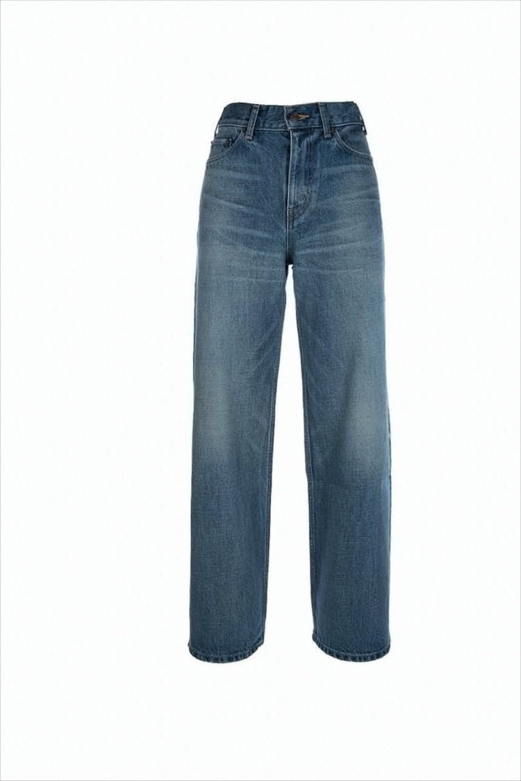 Celine Classic Straight-Leg Denim Pants