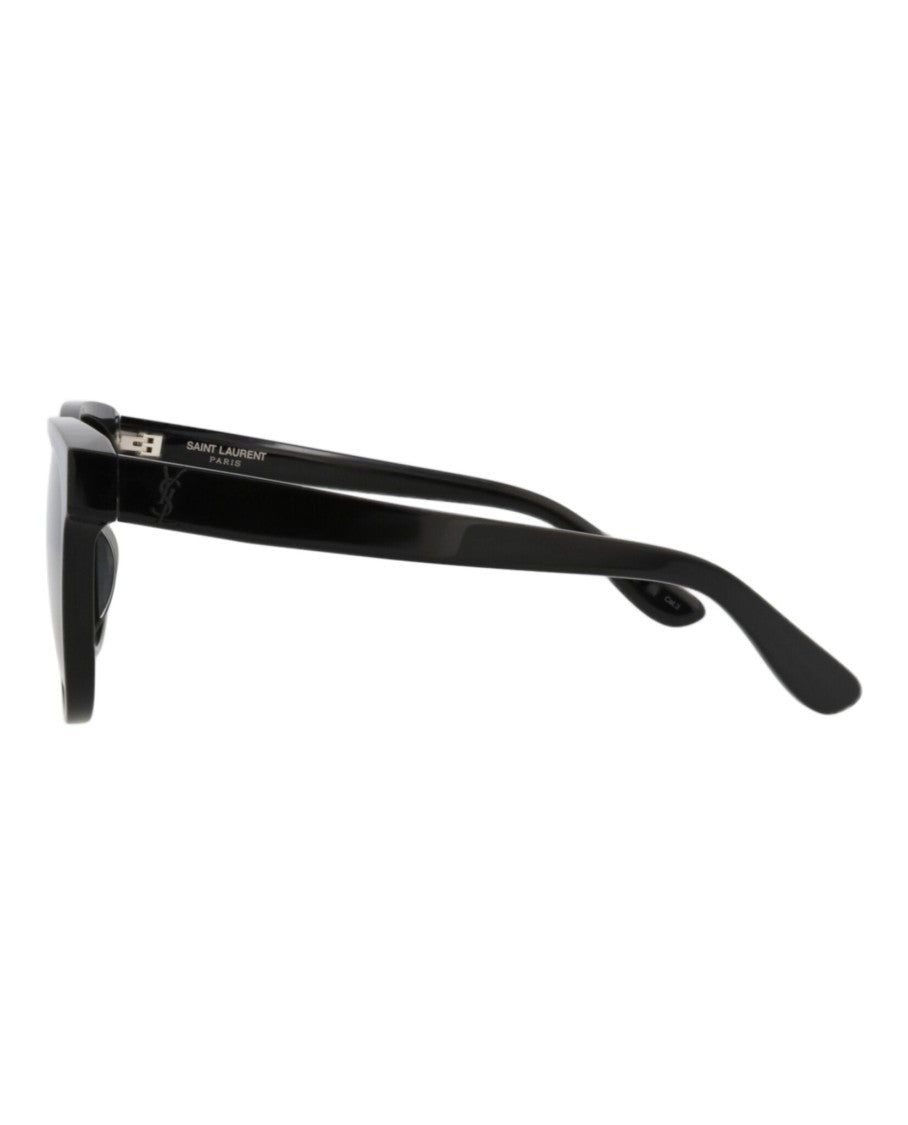 Saint Laurent Round-Frame Acetate Sunglasses
