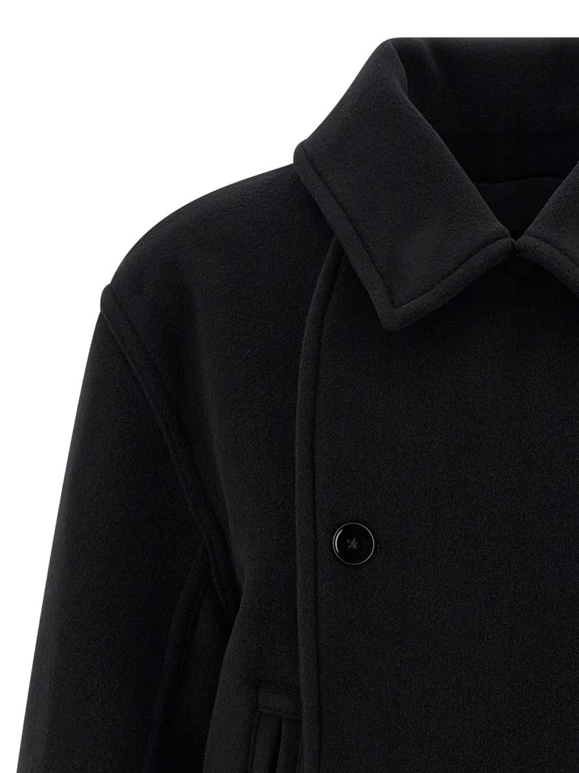 Lemaire 'Boxy Peacoat' Coat