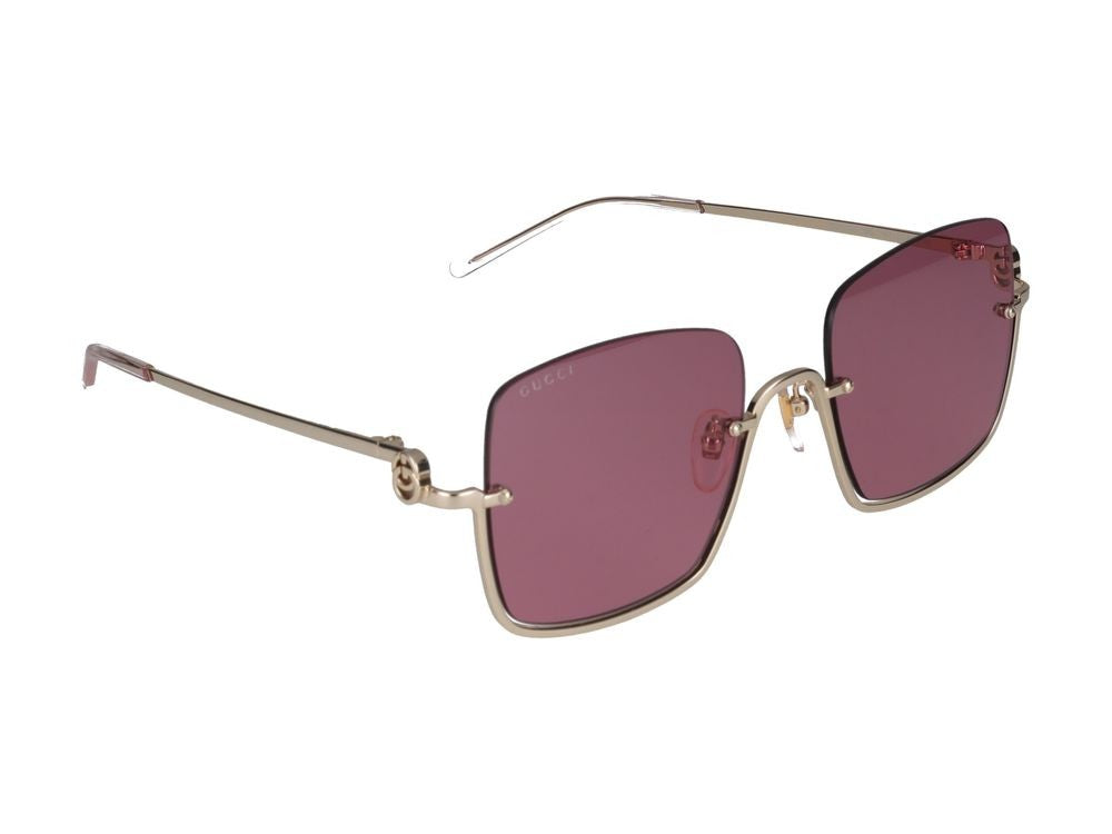 Gucci Sunglasses Gg1279s 003 Gold Gold Red 54/21/140