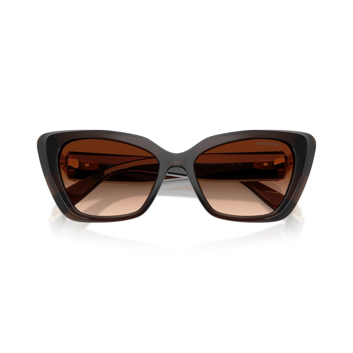 Swarovski 0Sk6047 Bold Cat-Eye Sunglasses With Gradient Lenses