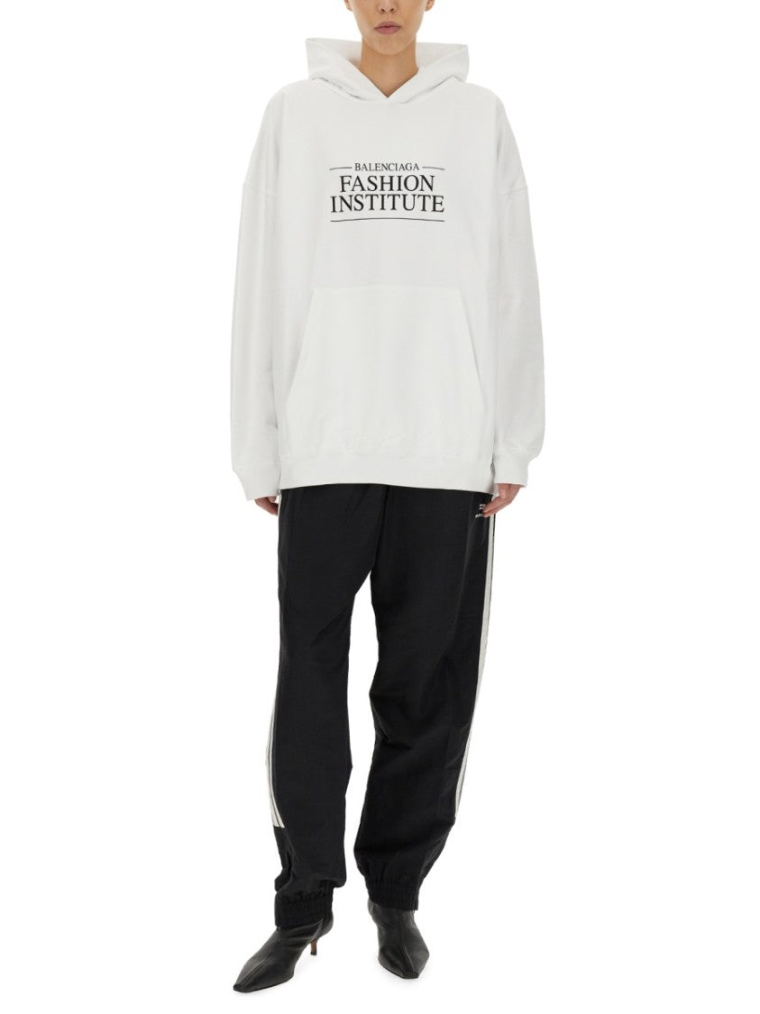 Balenciaga Large Fit Sweatshirt In Medium-Thickness Cotton
