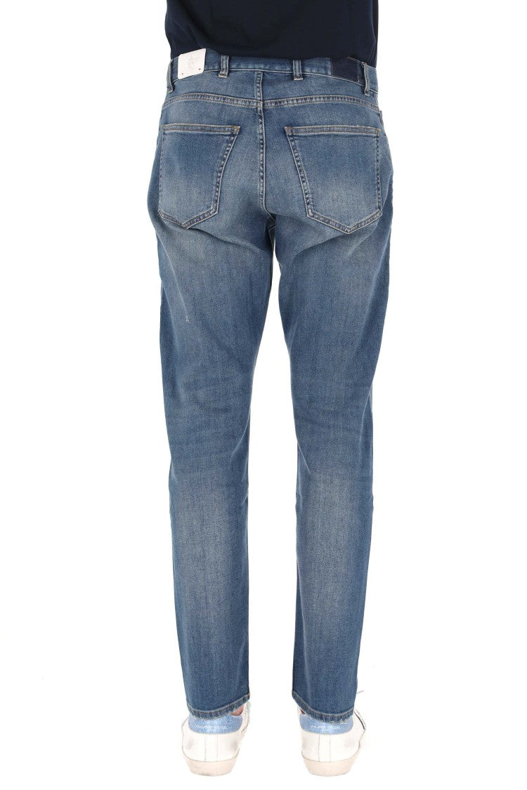 Eleventy Denim Stretch Cotton Comfort Jeans