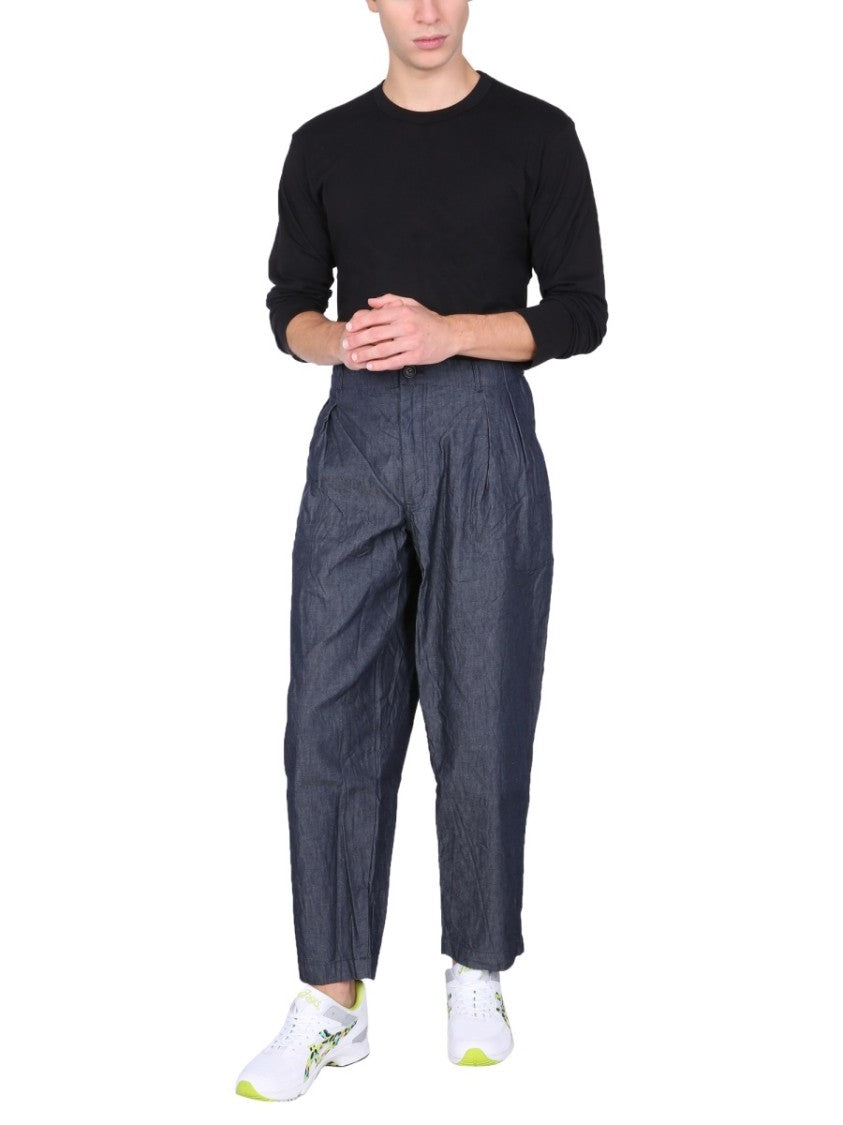 Comme Des Garçons Relaxed Silhouette Straight Fit Trousers
