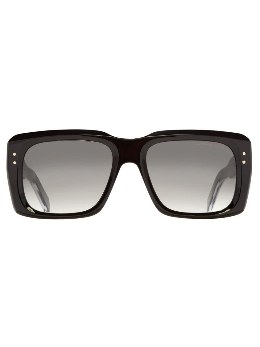 Cutler And Gross Black 1418 Oversized Square Sunglasses