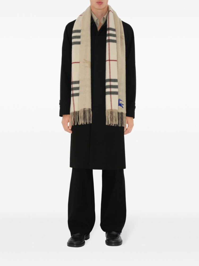 Burberry Multicolor Timeless Cashmere Classic Check Scarf