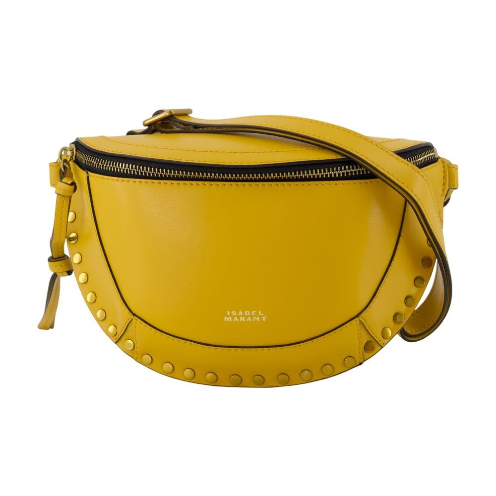 Isabel Marant Skano Gz Shoulder Bag - Leather - Yellow