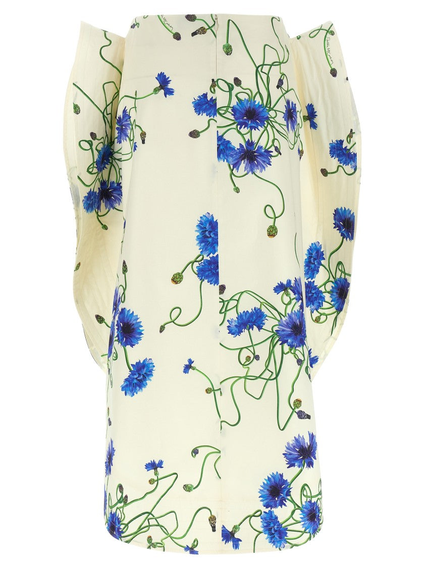 Stella Mccartney Floral Print High-Waist Long Skirt
