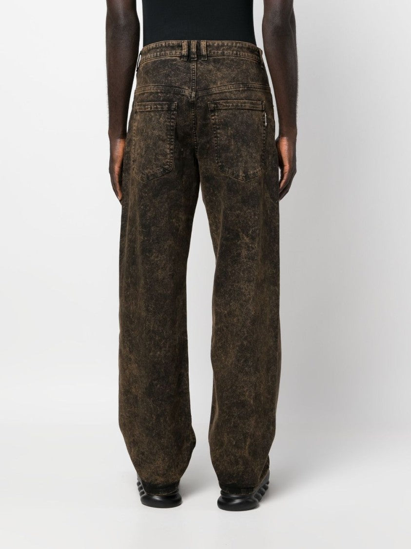 Balmain Distressed-Effect Dnim Denim Jeans