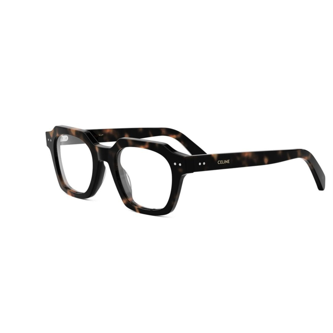 Celine Cl50128i Square Tortoiseshell Frame Eyeglasses