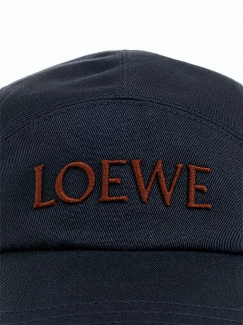 Loewe Structured Cotton Cap With Contrasting Embroidery