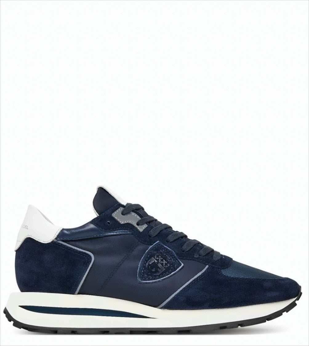 Philippe Model Tropez Haute Low Sneakers With Suede