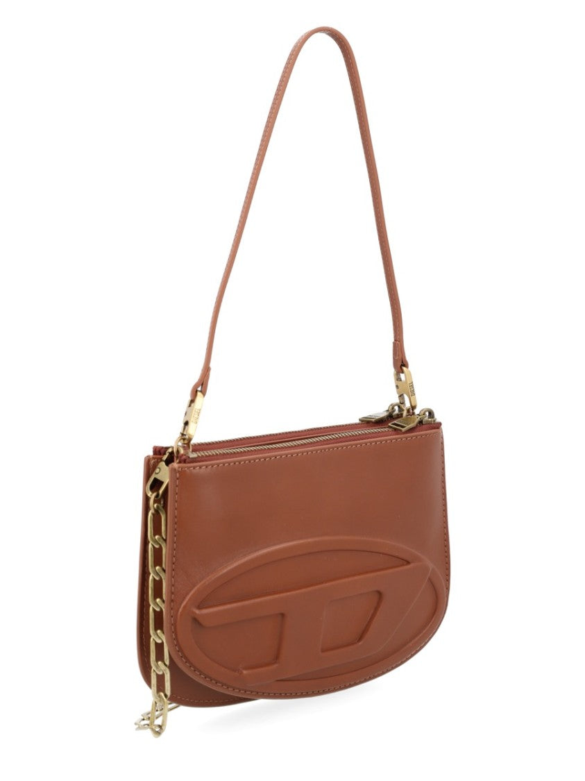 Diesel 1Dr Twin Smooth Rectangular Shoulder Bag