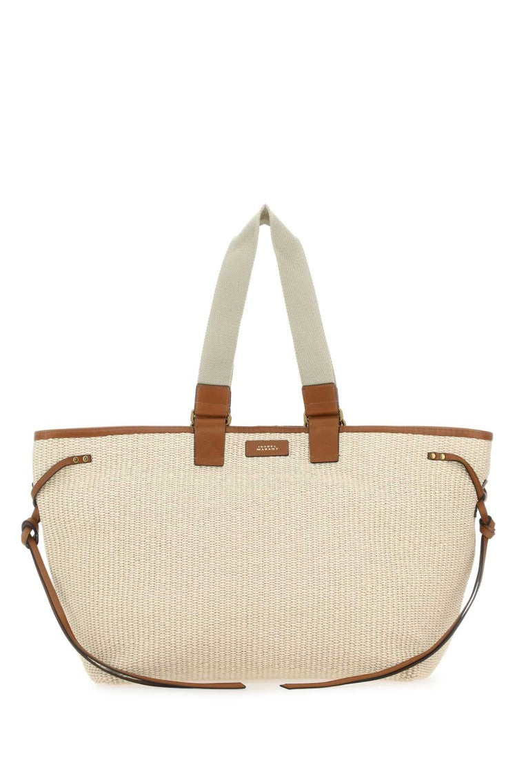 Isabel Marant Raffia Wardy Travel Bag
