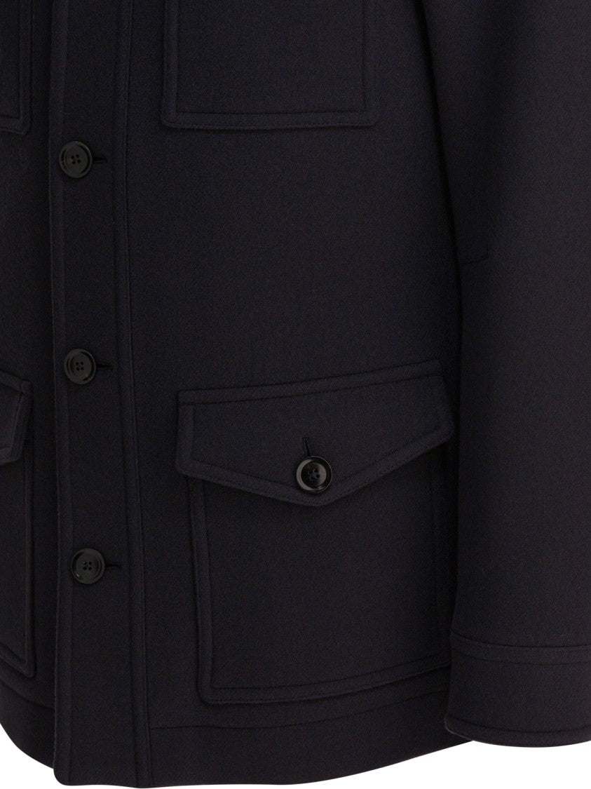 Tom Ford Double-Split Wool Coat