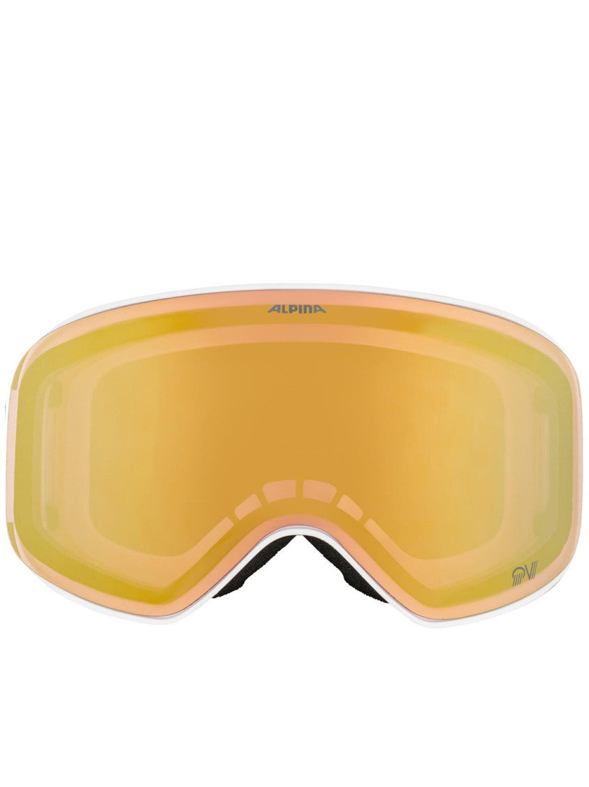 Alpina White Slope Qv Wraparound Sunglasses