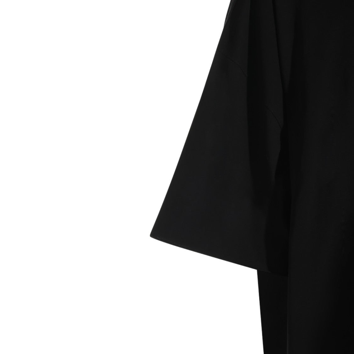 Rick Owens Black Cotton Loose Fit T-Shirt