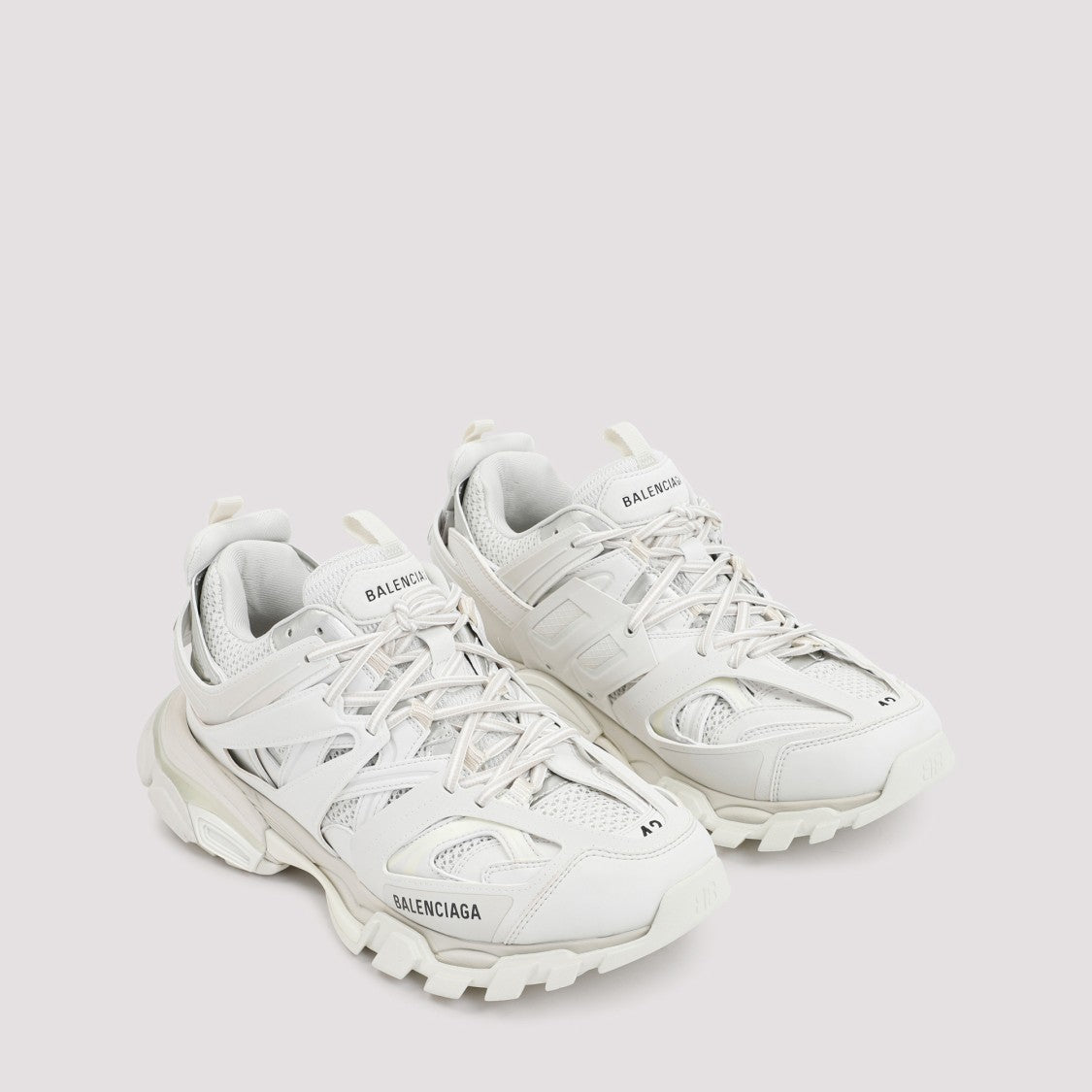 Balenciaga White Track Sneakers