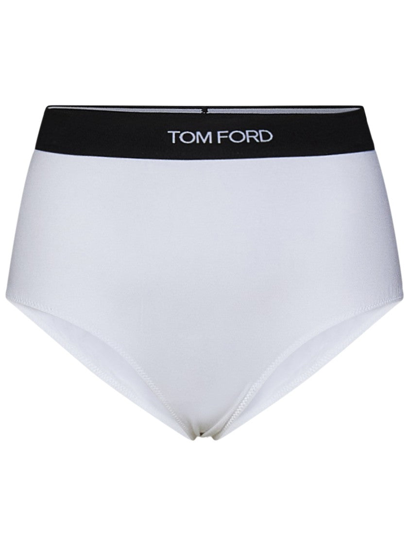 Tom Ford High-Waist Briefs With Iconic Logo