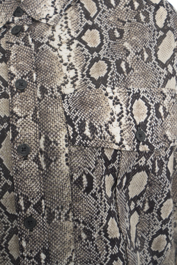 Michael Kors Animal Print Blouse