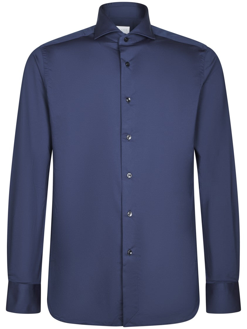 Xacus Tailored Long-Sleeve Shirt With Structured Collar And Sleek Finish