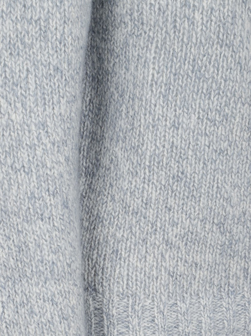 Lardini Mouliné Yarn Turtleneck Sweater