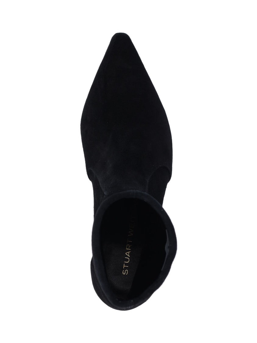 Stuart Weitzman Naomi 50 Ankle Boots – Black