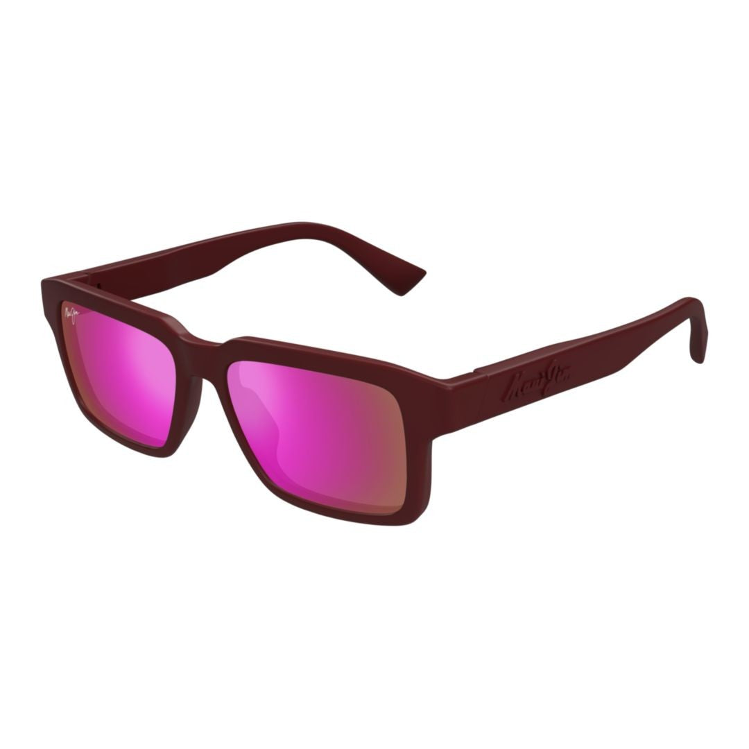 Maui Jim Kahiko Mirrored Rectangular Sunglasses