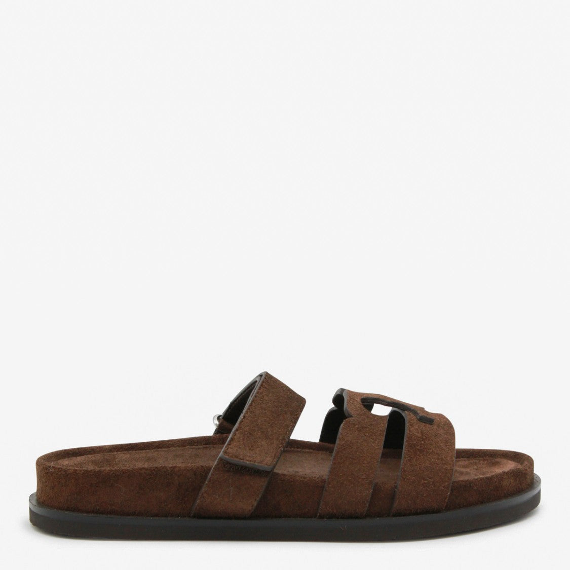 Tory Burch Brown Leather Sandals