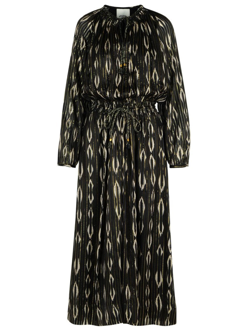 isabel marant black silk dress Neline Dress - Female - Black - Size 36