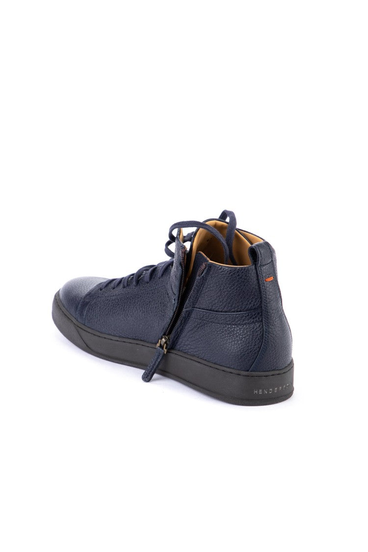 Henderson Dakota Deer Leather Mid-Top Sneakers