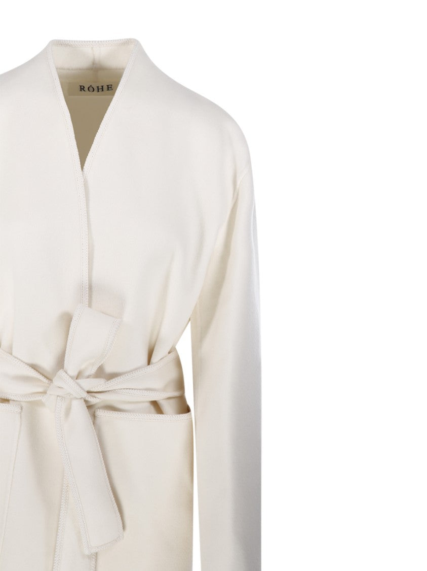 Róhe Double Faced Kimono Style Jacket