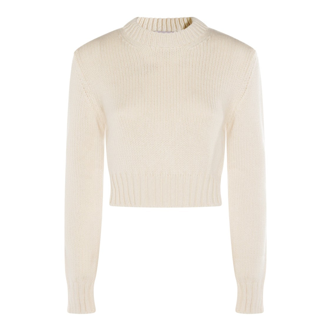 Malo White Cashmere Knitwear
