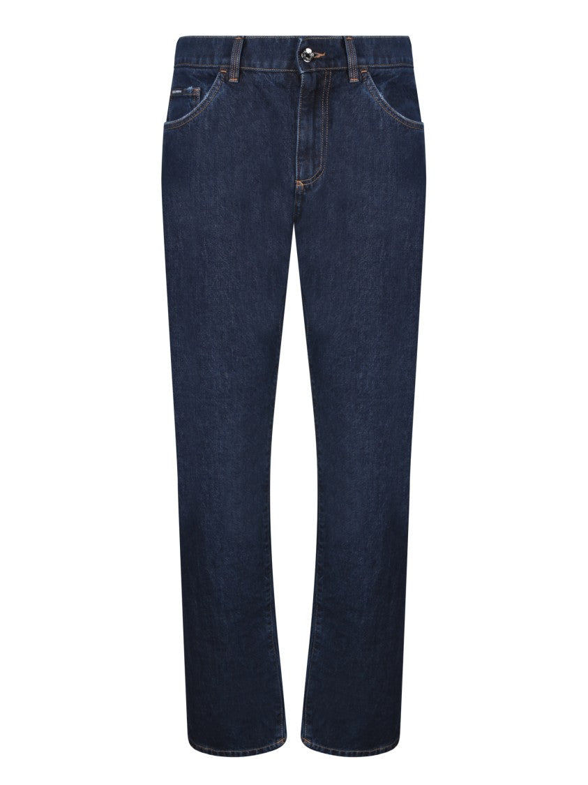Dolce & Gabbana Classic Cotton Blue Jeans