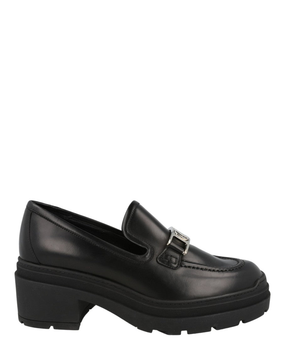 Ferragamo Ridley 40 Leather Loafers