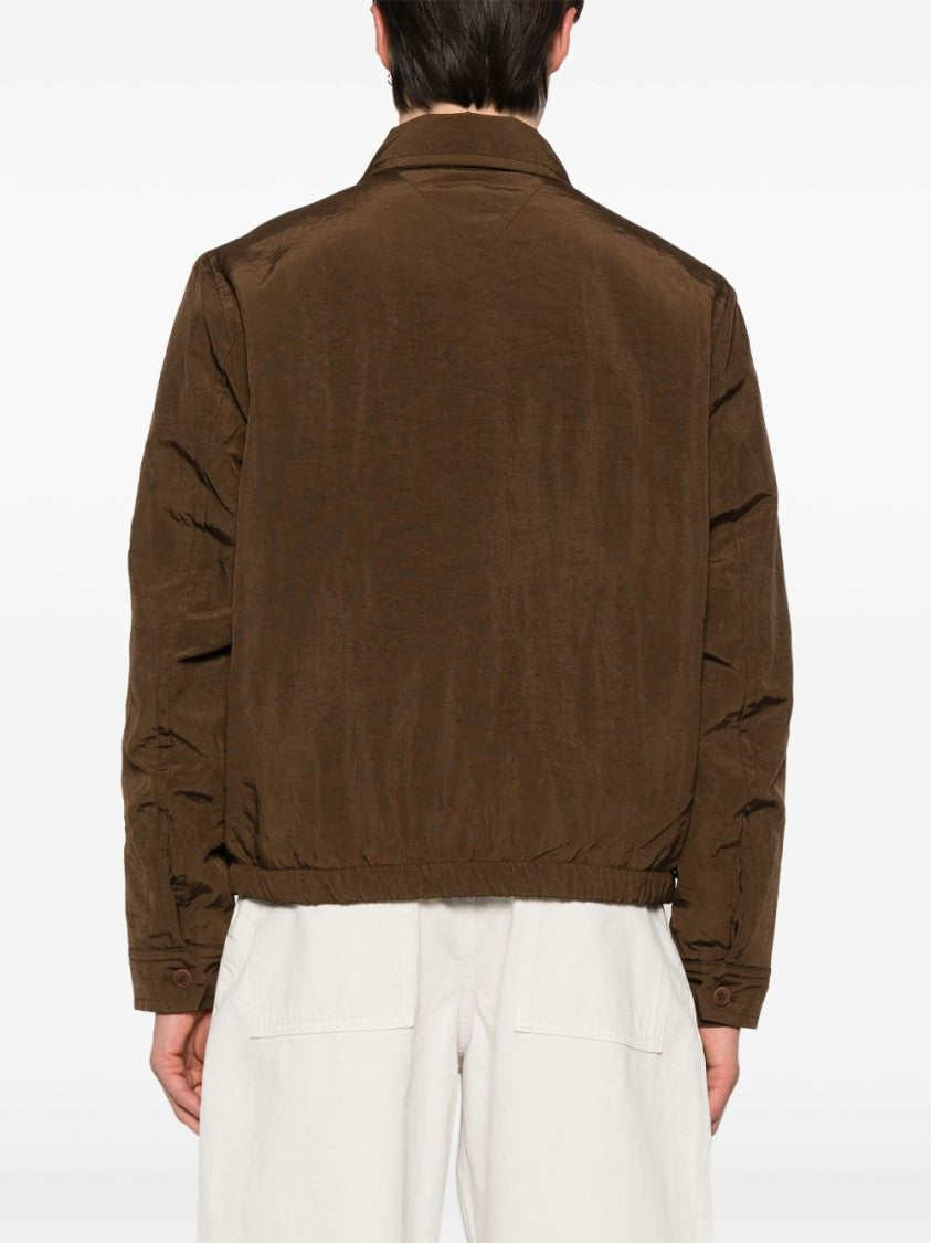 Tommy Hilfiger Chocolate Brown Relaxed Fit Jacket