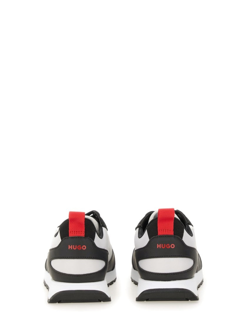 Hugo Low-Top Black And White Sneaker