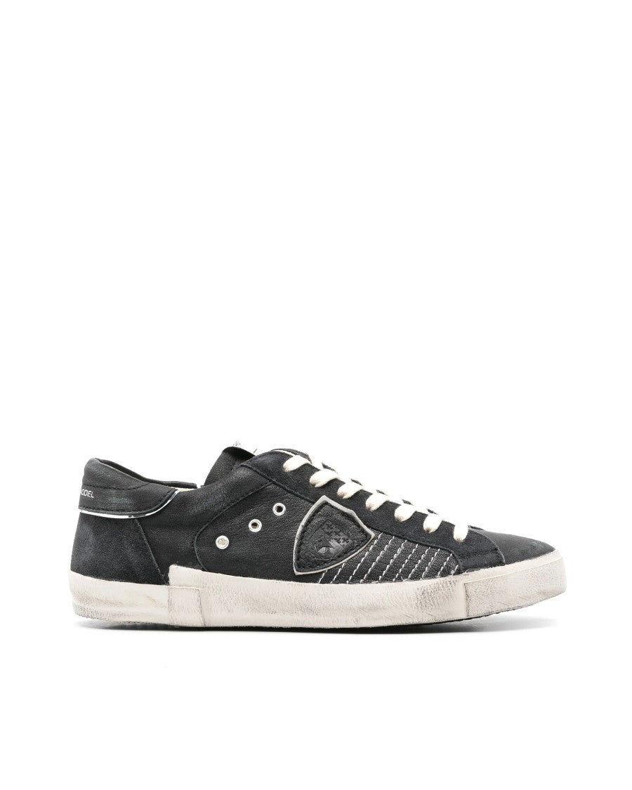 Philippe Model Prsx Low Black Sneakers