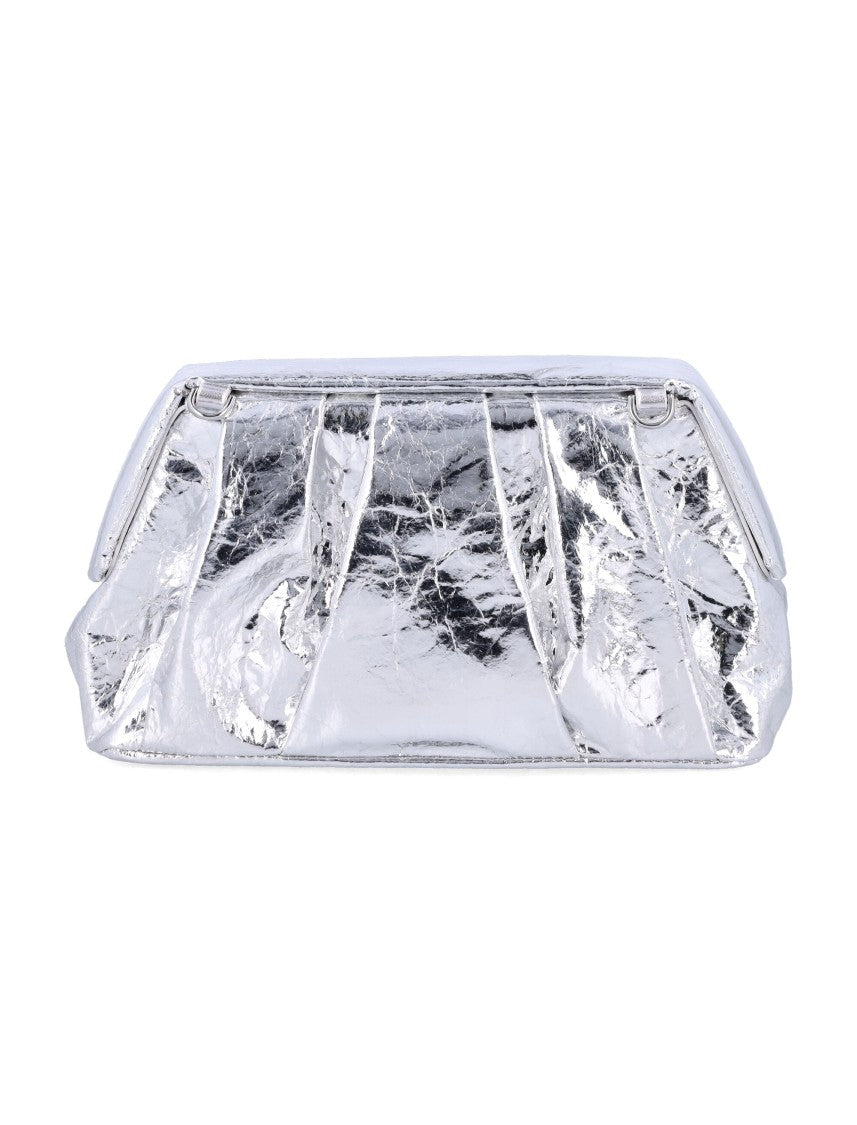 Themoirè Afrodite Clutch Silver