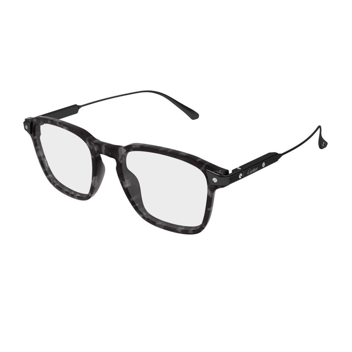 Cartier Havana Santos De Cartier Acetate-Blend Glasses