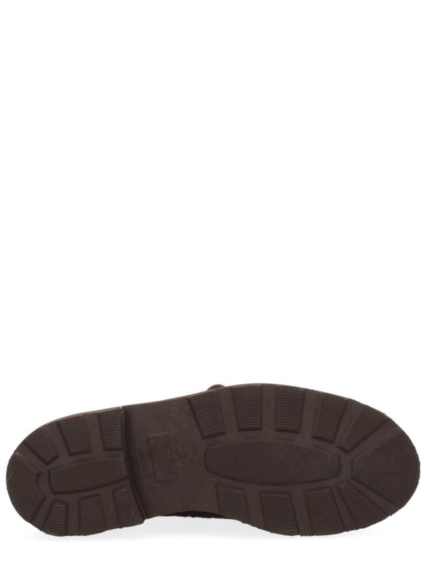 Paraboot Michael Textured Leather Loafers