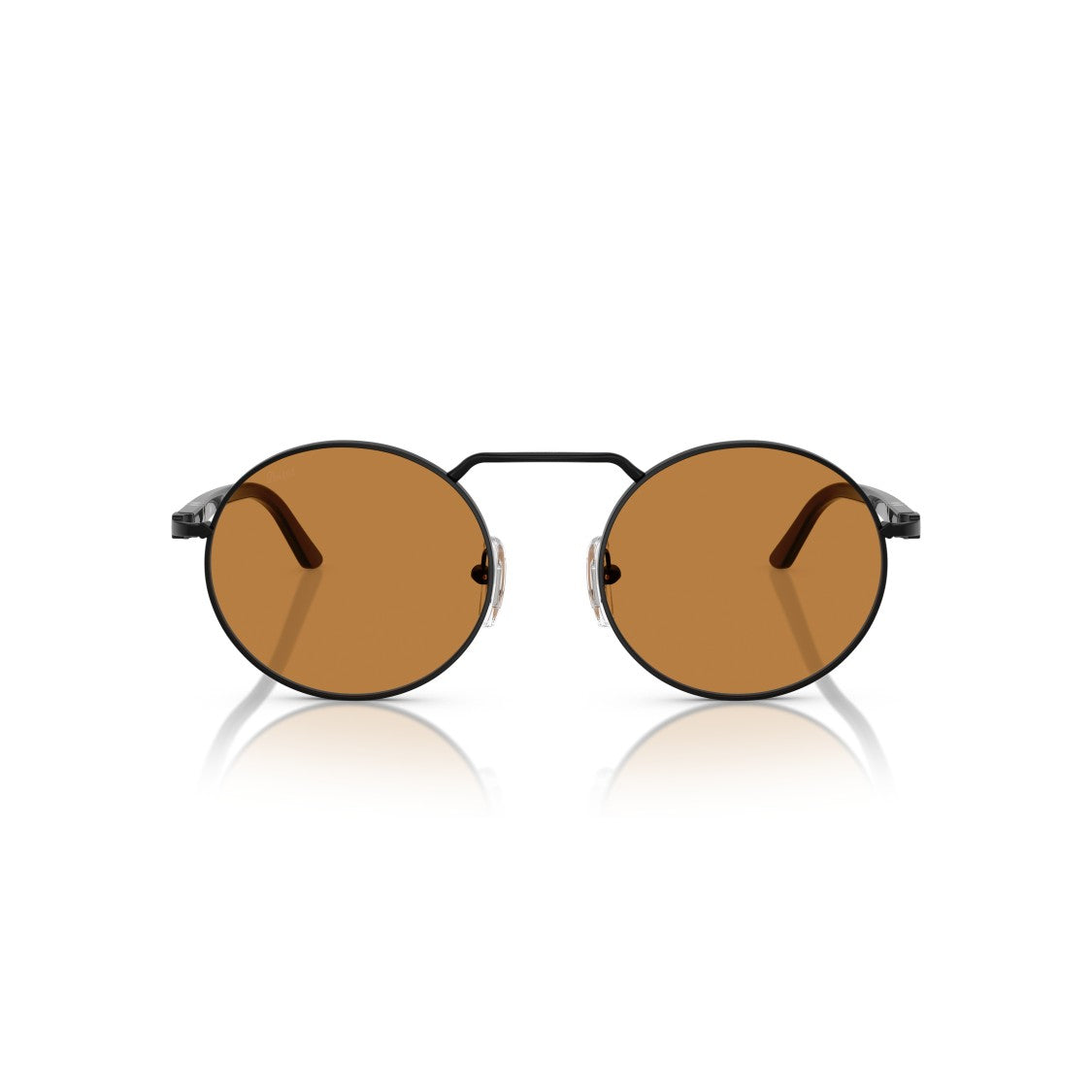 Persol 0Po1019s Thin Rounded Metal Frame Sunglasses